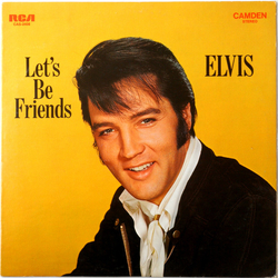 Elvis Presley Let's Be Friends Vinyl LP USED