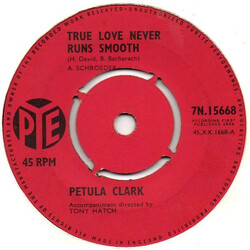 Petula Clark True Love Never Runs Smooth USED VINYL 7INCH 45 RPM SINGLE
