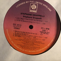 Stéphane Grappelli 1973 Vinyl LP USED