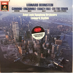 Leonard Bernstein / Saint Louis Symphony Orchestra / Leonard Slatkin Bernstein Candide / Facsimile / Fancy Free / On The Town Vinyl LP USED