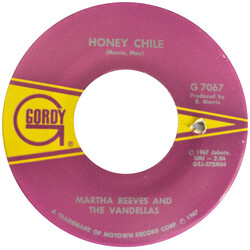 Martha Reeves & The Vandellas Honey Chile USED VINYL 7INCH SINGLE 45 RPM