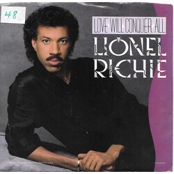 Lionel Richie Love Will Conquer All USED VINYL 7INCH SINGLE 45 RPM PROMO