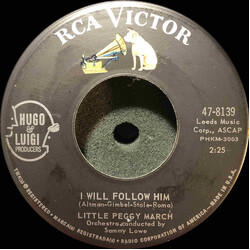 Peggy March I Will Follow Him USED VINYL 7INCH 45 RPM SINGLE