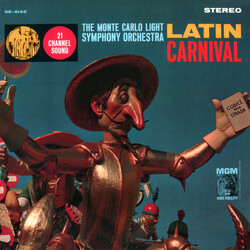 The Monte Carlo Light Symphony Orchestra Latin Carnival Vinyl LP USED