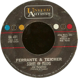 Ferrante & Teicher Street Of Palms / Smile USED VINYL 7INCH 45 RPM