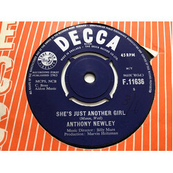 Anthony Newley There's No Such Thing As Love USED VINYL 7INCH 45 RPM SINGLE