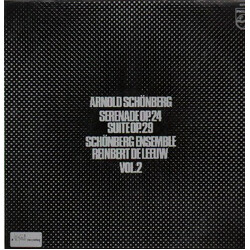 Arnold Schoenberg / Schönberg Ensemble / Reinbert De Leeuw Serenade Op. 24 • Suite Op. 29 Vinyl LP USED