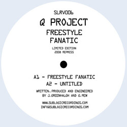 Q Project Freestyle Fanatic VINYL 12" USED