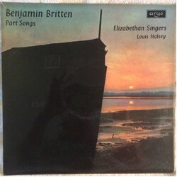 Benjamin Britten / The Elizabethan Singers / Louis Halsey Part Songs Vinyl LP USED