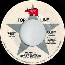 David Naughton Makin' It USED VINYL 7INCH 45 RPM REISSUE STYRENE