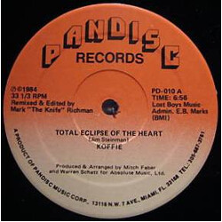 Koffie Total Eclipse Of The Heart VINYL 12" USED