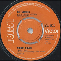The Archies Sugar, Sugar USED VINYL 7INCH 45 RPM SINGLE