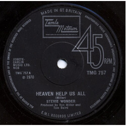 Stevie Wonder Heaven Help Us All USED VINYL 7INCH 45 RPM SINGLE