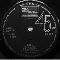 The Jackson 5 ABC VINYL 7" USED