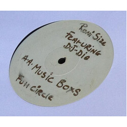 Krust / Roni Size & DJ Die The Resister / Music Box USED VINYL 12INCH WHITE LABEL TEST PRESSING
