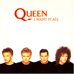 Queen I Want It All Vinyl 7" USED