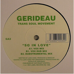 Gerideau / Transoul (2) So In Love USED VINYL 12INCH