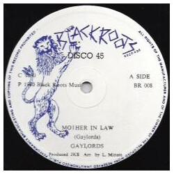 The Gaylads Mother In Law Vinyl 12" USED