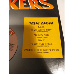 Trini Samba We Like To Party / Doh Hold It Back USED VINYL 12INCH STEREO