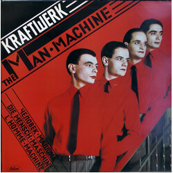 Kraftwerk The Man • Machine Vinyl LP USED