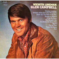 Glen Campbell Wichita Lineman Vinyl LP USED