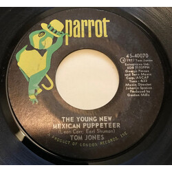 Tom Jones The Young New Mexican Puppeteer / All That I Need Is Some Time USED VINYL 7INCH 45 RPM SINGLE