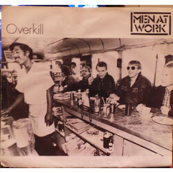 Men At Work Overkill USED VINYL 7INCH 45 RPM SINGLE
