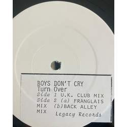 Boys Don't Cry Turn Over USED VINYL 12INCH PROMO
