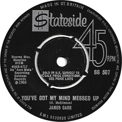 James Carr You Got My Mind Messed up USED VINYL 7INCH 45 RPM SINGLE