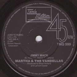 Martha Reeves & The Vandellas Jimmy Mack USED VINYL 7INCH 45 RPM REISSUE