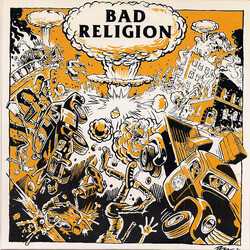 Bad Religion Atomic Garden USED VINYL 7INCH 45 RPM SINGLE SIDED SINGLE ETCHED