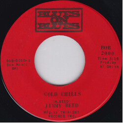 Jimmy Reed Cold Chills / You Just A Womper Stomper USED VINYL 7INCH 45 RPM