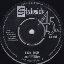 John Lee Hooker Boom Boom USED VINYL 7INCH 45 RPM SINGLE