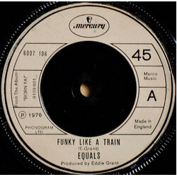 The Equals Funky Like A Train USED VINYL 7INCH 45 RPM