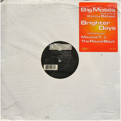 Big Moses / Kenny Bobien Brighter Days (The Remixes) USED VINYL 12INCH 33 S RPM
