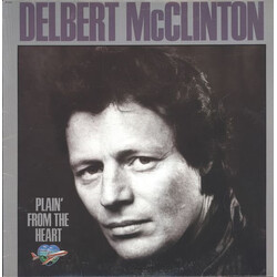 Delbert McClinton Plain' From The Heart Vinyl LP USED