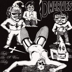 Dwarves Toolin' For A Warm Teabag USED VINYL 7INCH UNOFFICIAL RELEASE WHITE LABEL