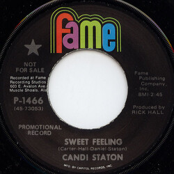 Candi Staton Sweet Feeling / Evidence USED VINYL 7INCH 45 RPM SINGLE PROMO
