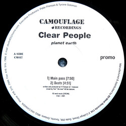 Clear People Planet Earth VINYL 12" USED