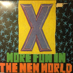 X (5) More Fun In The New World Vinyl LP USED