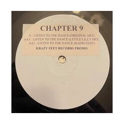 Chapter 9 Listen To The Dance USED VINYL 12INCH PROMO WHITE LABEL