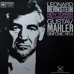 Leonard Bernstein / New York Philharmonic / Gustav Mahler Sinfonie Nr. 4 Vinyl LP USED