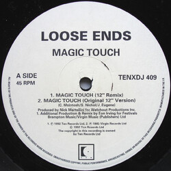 Loose Ends Magic Touch USED VINYL 12INCH 45 RPM PROMO