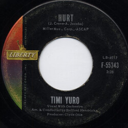 Timi Yuro Hurt / I Apologize VINYL 7" USED