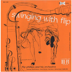 Flip Phillips And His Orchestra Swinging With Flip Vinyl LP USED