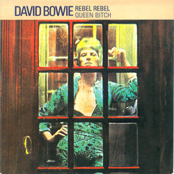 David Bowie Rebel Rebel USED VINYL 7INCH 45 RPM SINGLE MISPRESS REISSUE STEREO