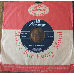Rusty Draper Are You Satisfied / Wabash Cannonball USED VINYL 7INCH 45 RPM SINGLE