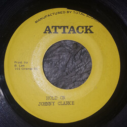 Johnny Clarke / The Aggrovators Hold On USED VINYL 7INCH 45 RPM