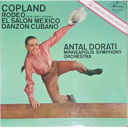 Aaron Copland / Antal Dorati / Minneapolis Symphony Orchestra Rodeo • El Salon Mexico • Danzon Cobano Vinyl LP USED