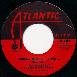 The Drifters Saturday Night At The Movies USED VINYL 45 RPM 7INCH SINGLE
